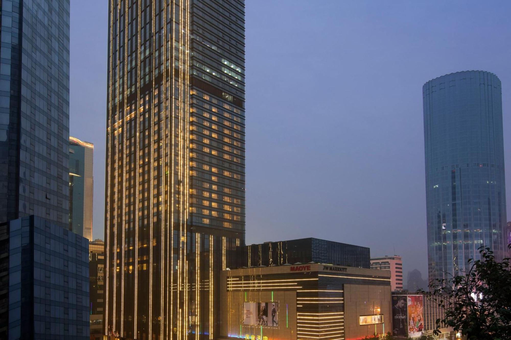 Jw Marriott Hotel Chengdu Exterior foto